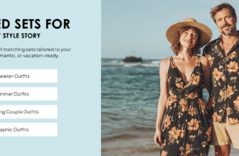 Matching Hawaiian Outfits