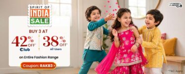 Spirit of India Sale – Avail Upto 42% OFF