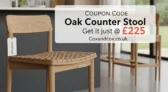 Oak Counter Stool